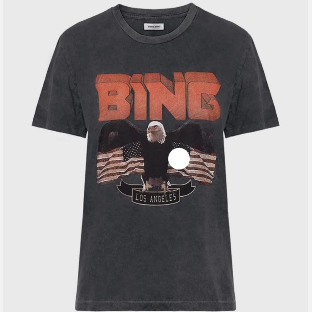 Anine Bing Vintage Eagle T-Shirt